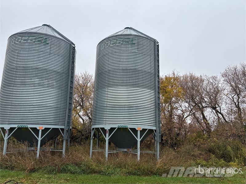 Goebel +/- 3300 bu 5 Ring Hopper Grain Bin Derliaus apdirbimas ir sandėliavimas/technika - Kita