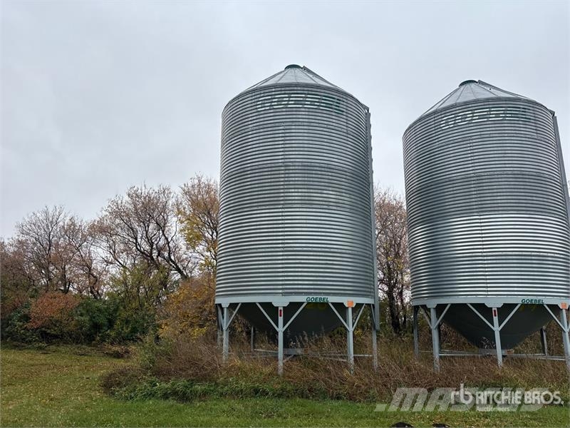 Goebel +/- 3300 bu 5 Ring Hopper Grain Bin Derliaus apdirbimas ir sandėliavimas/technika - Kita