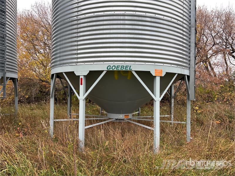 Goebel +/- 3300 bu 5 Ring Hopper Grain Bin Derliaus apdirbimas ir sandėliavimas/technika - Kita