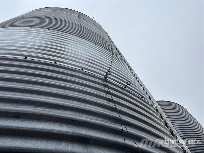 Goebel +/- 3300 bu 5 Ring Hopper Grain Bin Derliaus apdirbimas ir sandėliavimas/technika - Kita