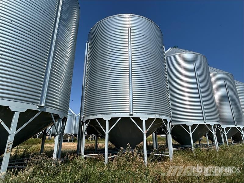 Goebel +/- 4900 bu 5 Ring Hopper Grain Bin Sonstige Ernte Verarbeitung und -lagerung