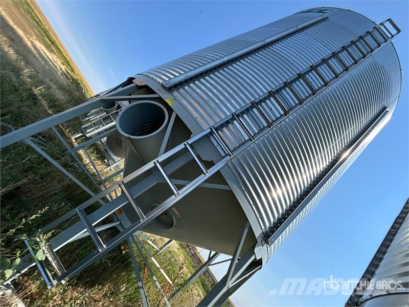Goebel +/- 4900 bu 5 Ring Hopper Grain Bin Sonstige Ernte Verarbeitung und -lagerung