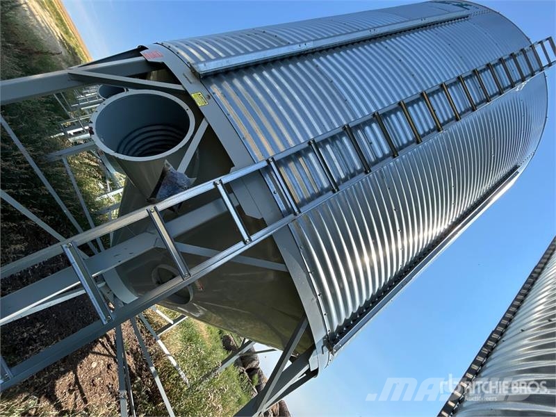 Goebel +/- 4900 bu 5 Ring Hopper Grain Bin Sonstige Ernte Verarbeitung und -lagerung