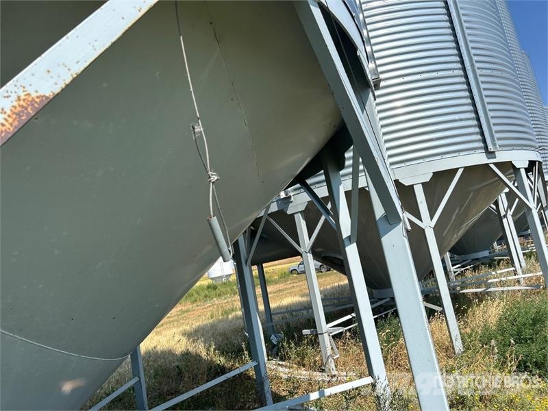 Goebel +/- 4900 bu 5 Ring Hopper Grain Bin Sonstige Ernte Verarbeitung und -lagerung