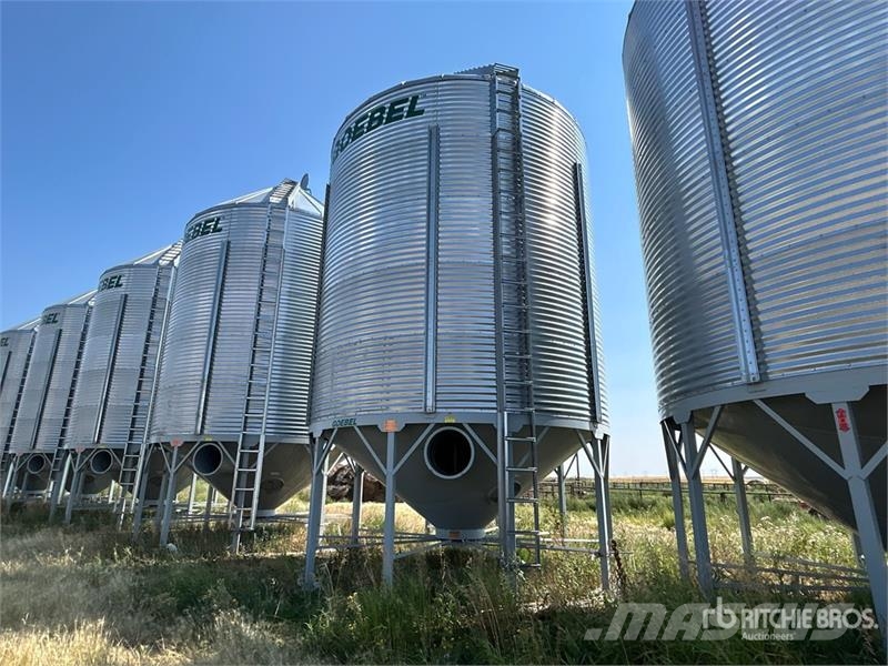 Goebel +/- 4900 bu 5 Ring Hopper Grain Bin Sonstige Ernte Verarbeitung und -lagerung