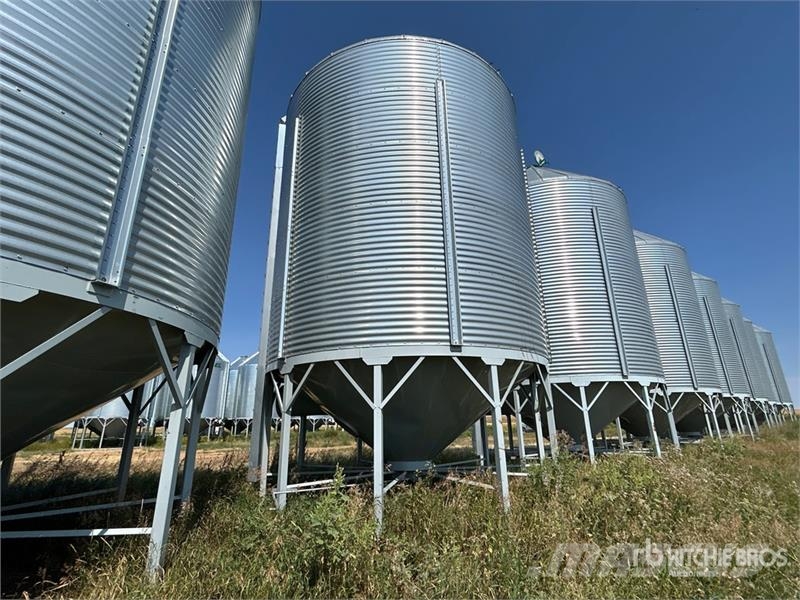 Goebel +/- 4900 bu 5 Ring Hopper Grain Bin Sonstige Ernte Verarbeitung und -lagerung