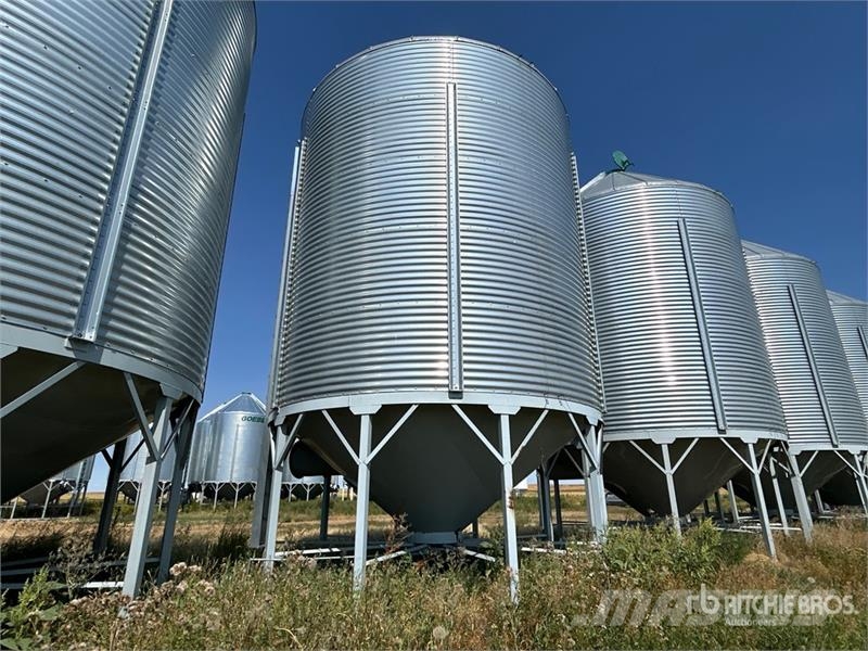Goebel +/- 4900 bu 5 Ring Hopper Grain Bin Sonstige Ernte Verarbeitung und -lagerung