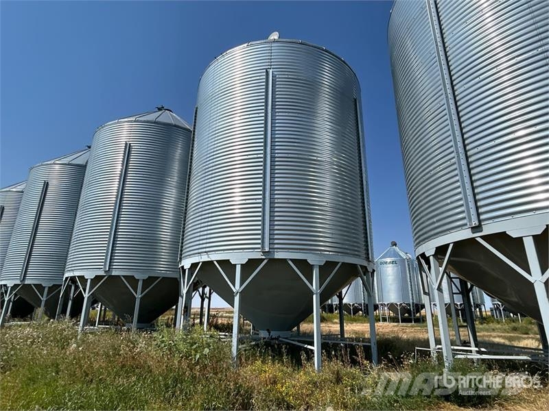 Goebel +/- 4900 bu 5 Ring Hopper Grain Bin Sonstige Ernte Verarbeitung und -lagerung
