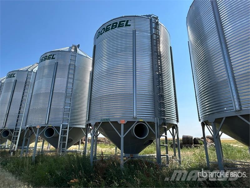 Goebel +/- 4900 bu 5 Ring Hopper Grain Bin Sonstige Ernte Verarbeitung und -lagerung