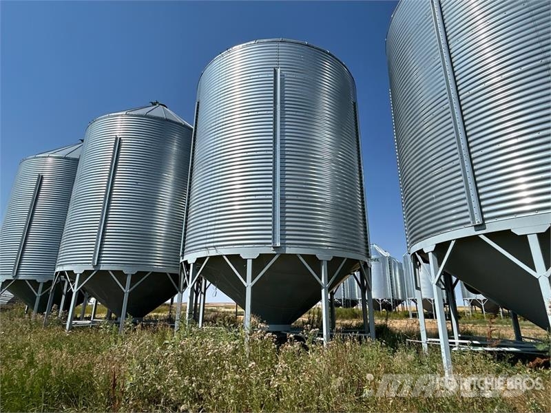 Goebel +/- 4900 bu 5 Ring Hopper Grain Bin Sonstige Ernte Verarbeitung und -lagerung