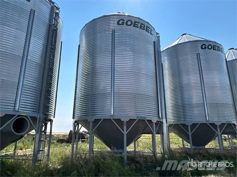 Goebel +/- 4900 bu 5 Ring Hopper Grain Bin Sonstige Ernte Verarbeitung und -lagerung