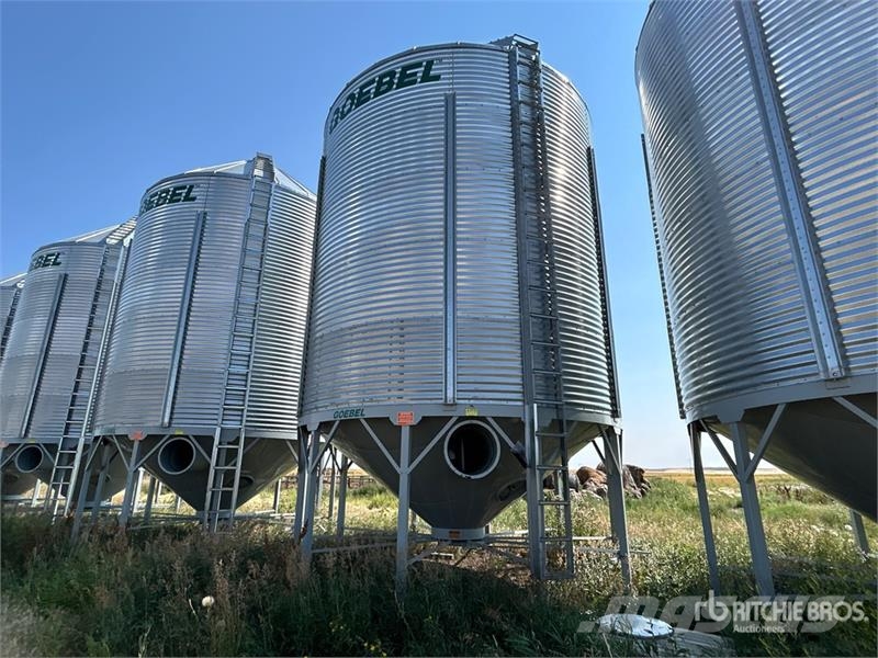 Goebel +/- 4900 bu 5 Ring Hopper Grain Bin Sonstige Ernte Verarbeitung und -lagerung