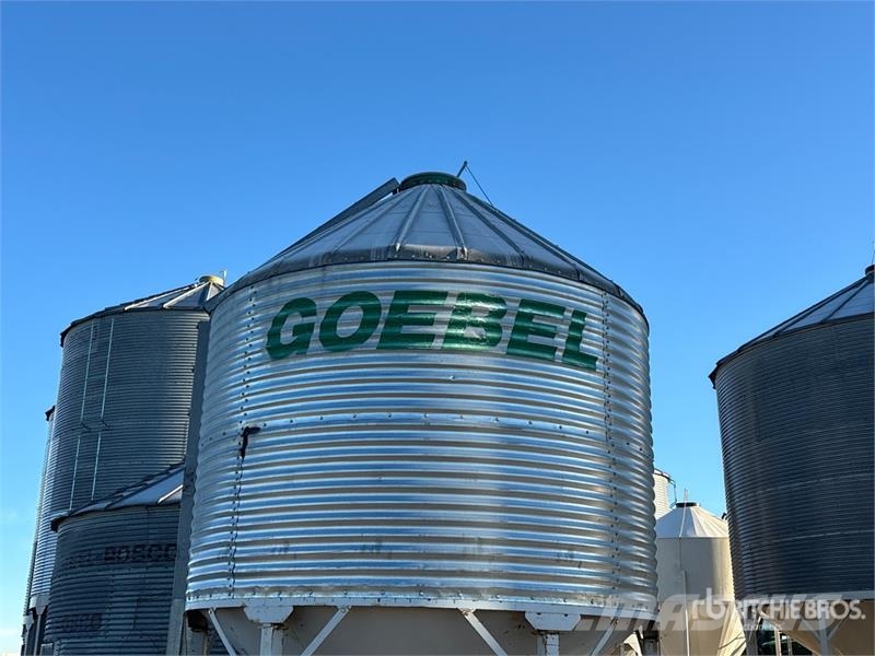 Goebel +/- 800 bu 2 Ring Hopper Grain Bin وحدات / آلات معالجة المحاصيل وتخزينها - أخرى