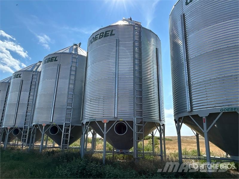 Goebel 8RP18-37-18 +/- 4900 bu 5 Ring Hopper Grain Bin Sonstige Ernte Verarbeitung und -lagerung