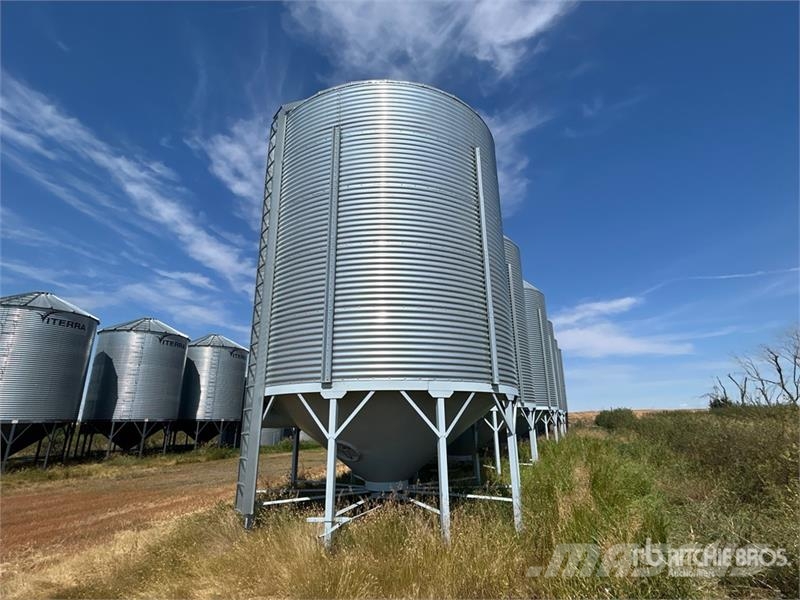 Goebel 8RP18-37-18 +/- 4900 bu 5 Ring Hopper Grain Bin Sonstige Ernte Verarbeitung und -lagerung