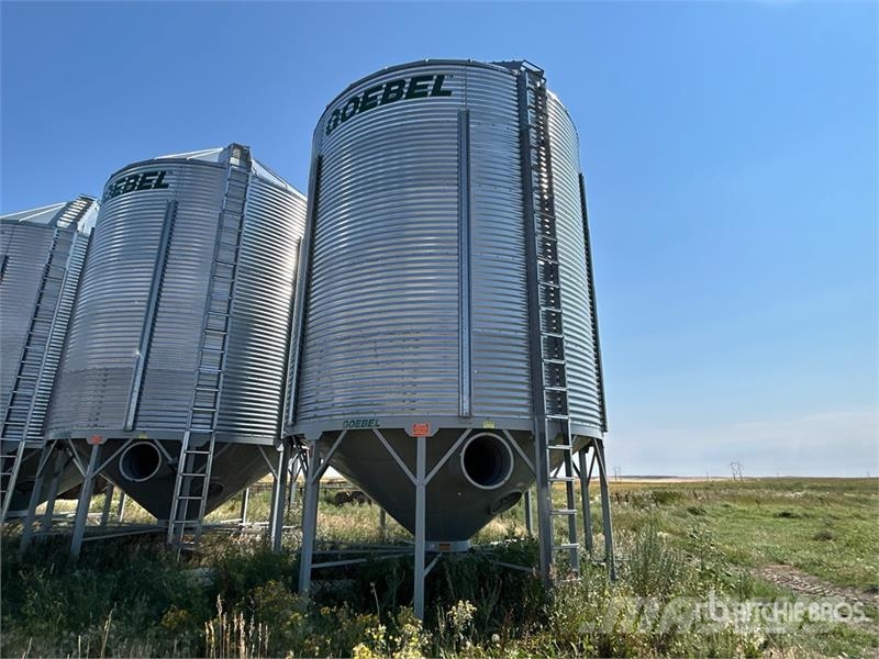 Goebel 8RP18-37-18 +/- 4900 bu 5 Ring Hopper Grain Bin Sonstige Ernte Verarbeitung und -lagerung