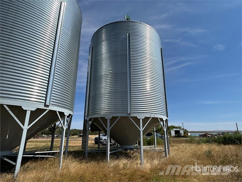 Goebel 8RP18-37-18 +/- 4900 bu 5 Ring Hopper Grain Bin Sonstige Ernte Verarbeitung und -lagerung