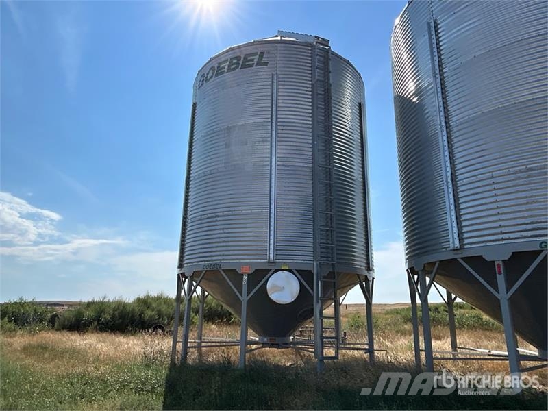 Goebel 8RP18-37-18 +/- 4900 bu 5 Ring Hopper Grain Bin Sonstige Ernte Verarbeitung und -lagerung