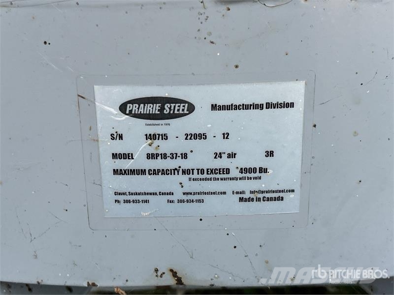 Goebel 8RP18-37-18 +/- 4900 bu 5 Ring Hopper Grain Bin Sonstige Ernte Verarbeitung und -lagerung