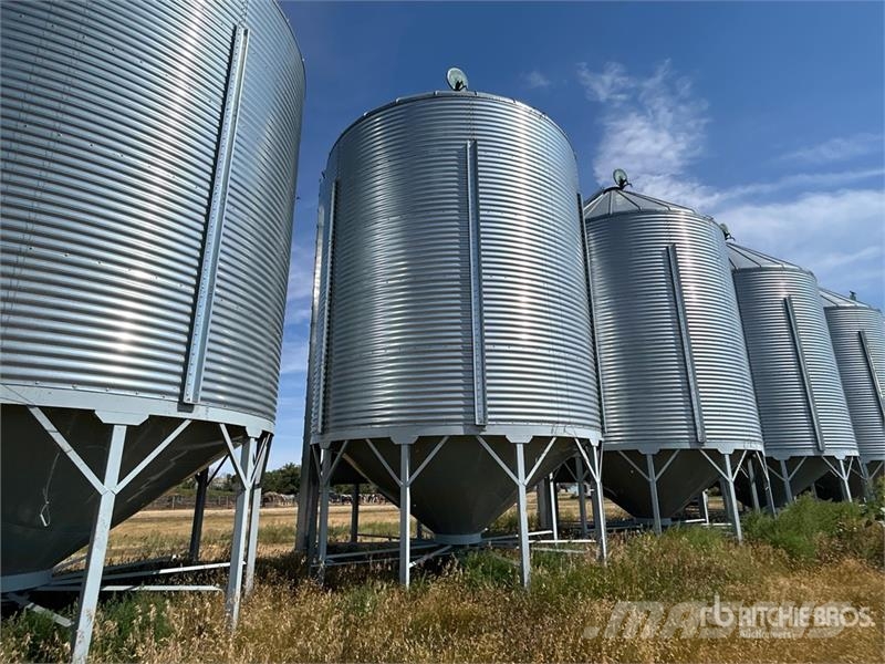 Goebel 8RP18-37-18 +/- 4900 bu 5 Ring Hopper Grain Bin Sonstige Ernte Verarbeitung und -lagerung