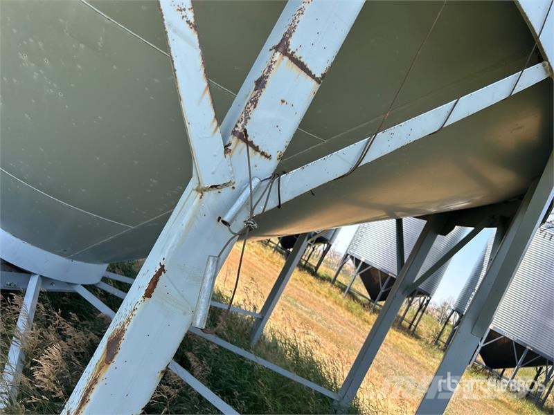 Goebel 8RP18-37-18 +/- 4900 bu 5 Ring Hopper Grain Bin Sonstige Ernte Verarbeitung und -lagerung