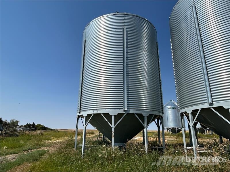Goebel 8RP18-37-18 +/- 4900 bu 5 Ring Hopper Grain Bin Sonstige Ernte Verarbeitung und -lagerung