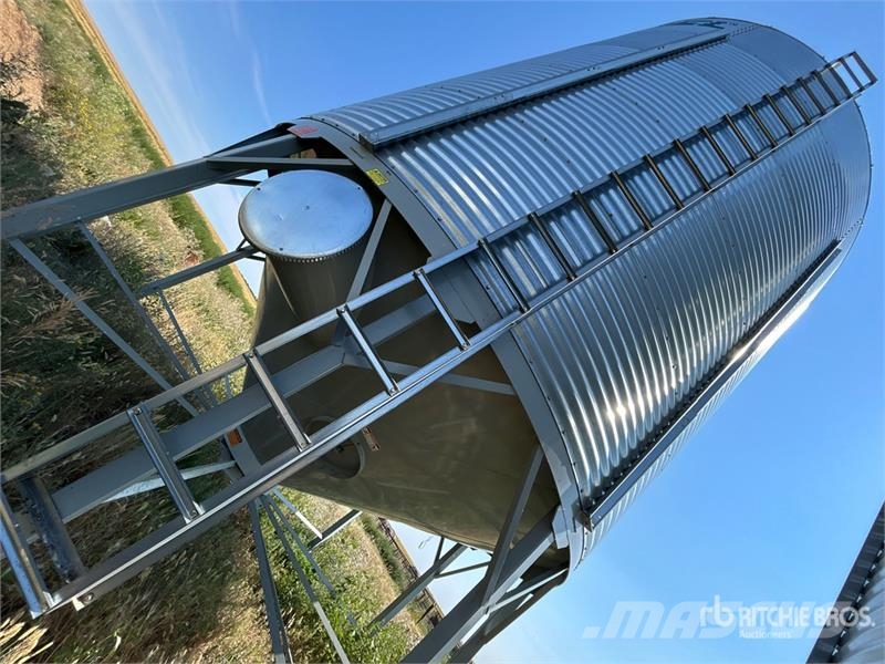 Goebel 8RP18-37-18 +/- 4900 bu 5 Ring Hopper Grain Bin Sonstige Ernte Verarbeitung und -lagerung