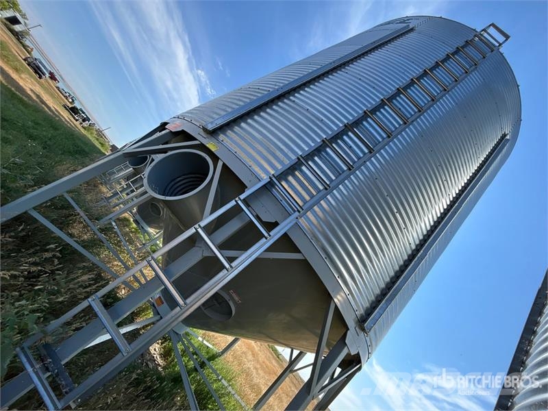 Goebel 8RP18-37-18 +/- 4900 bu 5 Ring Hopper Grain Bin Sonstige Ernte Verarbeitung und -lagerung