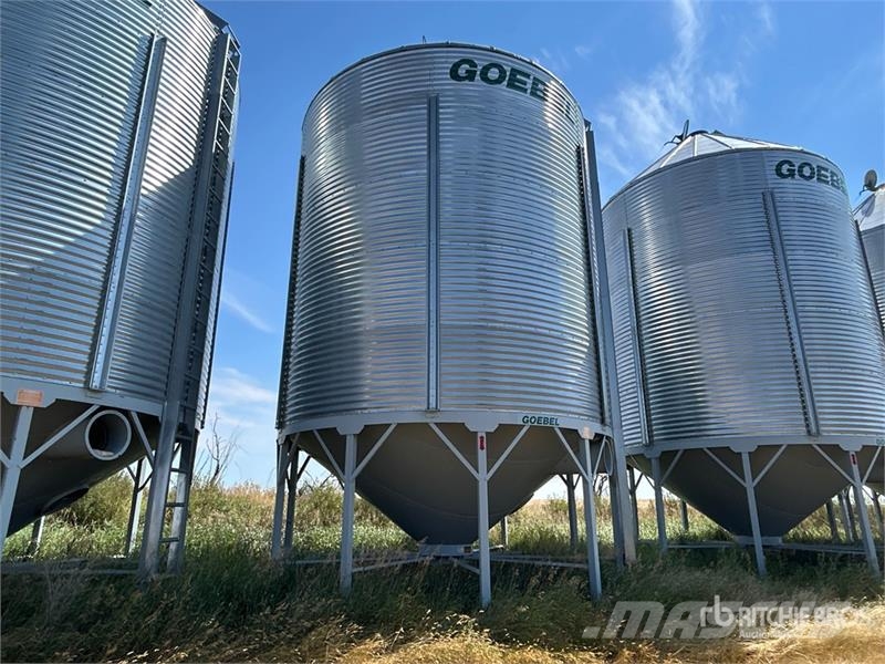 Goebel 8RP18-37-18 +/- 4900 bu 5 Ring Hopper Grain Bin Sonstige Ernte Verarbeitung und -lagerung