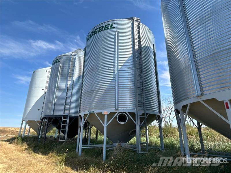 Goebel 8RP18-37-18 +/- 4900 bu 5 Ring Hopper Grain Bin Sonstige Ernte Verarbeitung und -lagerung