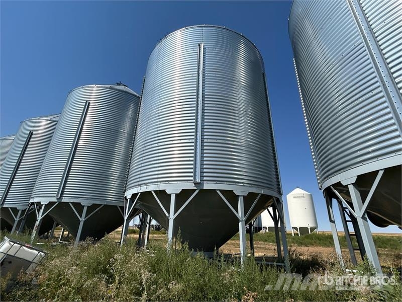 Goebel 8RP18-37-18 +/- 4900 bu 5 Ring Hopper Grain Bin Sonstige Ernte Verarbeitung und -lagerung