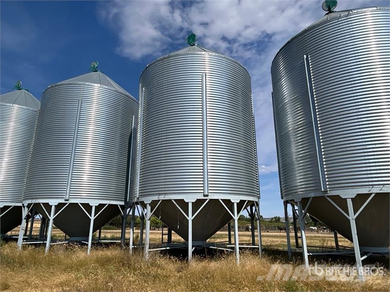 Goebel 8RP18-37-18 +/- 4900 bu 5 Ring Hopper Grain Bin Sonstige Ernte Verarbeitung und -lagerung