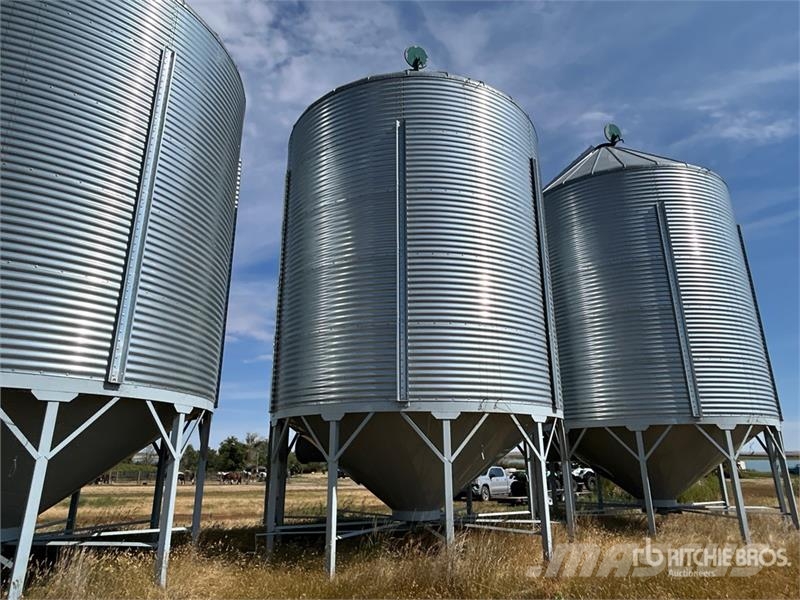 Goebel 8RP18-37-18 +/- 4900 bu 5 Ring Hopper Grain Bin Sonstige Ernte Verarbeitung und -lagerung