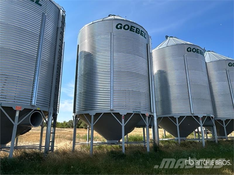 Goebel 8RP18-37-18 +/- 4900 bu 5 Ring Hopper Grain Bin Sonstige Ernte Verarbeitung und -lagerung