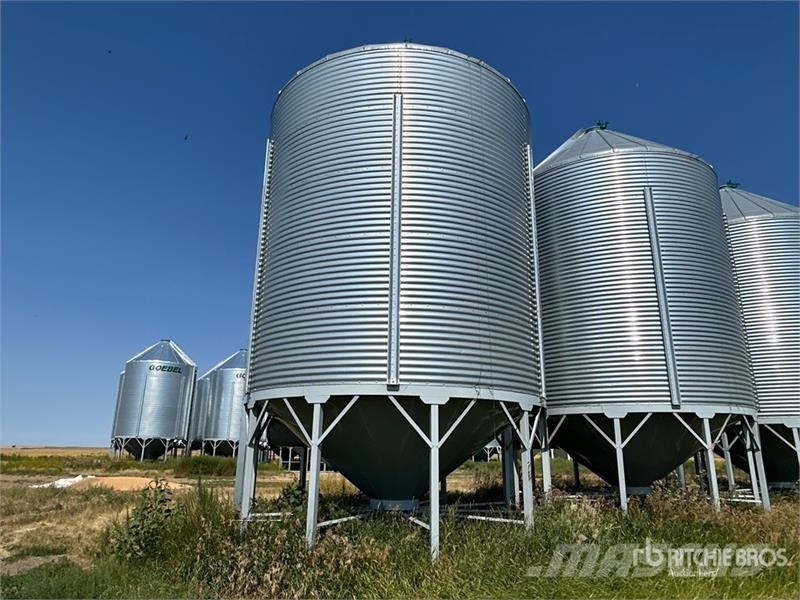 Goebel 8RP18-37-18 +/- 4900 bu 5 Ring Hopper Grain Bin Sonstige Ernte Verarbeitung und -lagerung