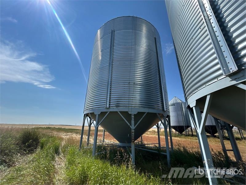 Goebel 8RP18-37-18 +/- 4900 bu 5 Ring Hopper Grain Bin Sonstige Ernte Verarbeitung und -lagerung