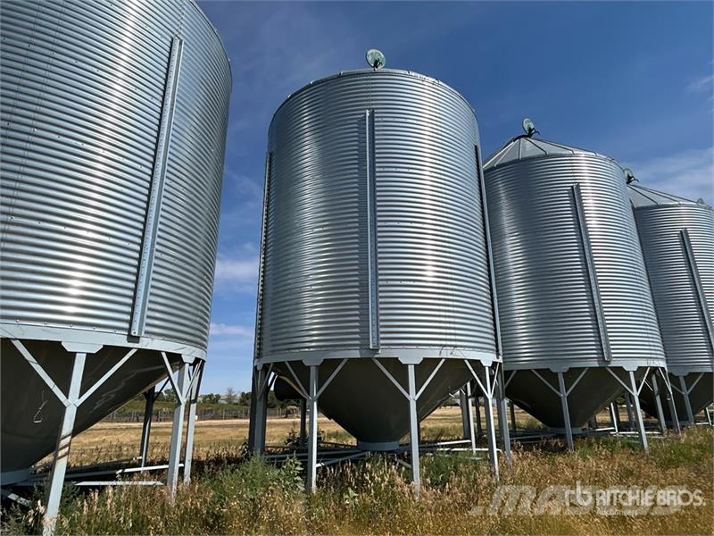 Goebel 8RP18-37-18 +/- 4900 bu 5 Ring Hopper Grain Bin Sonstige Ernte Verarbeitung und -lagerung