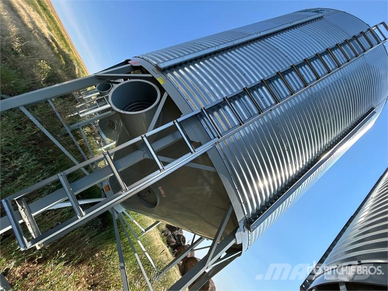 Goebel 8RP18-37-18 +/- 4900 bu 5 Ring Hopper Grain Bin Sonstige Ernte Verarbeitung und -lagerung