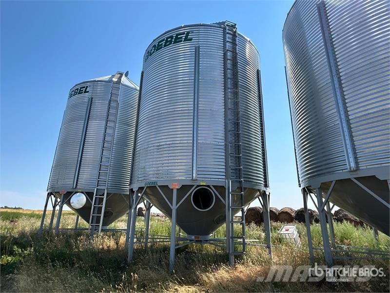 Goebel 8RP18-37-18 +/- 4900 bu 5 Ring Hopper Grain Bin Sonstige Ernte Verarbeitung und -lagerung