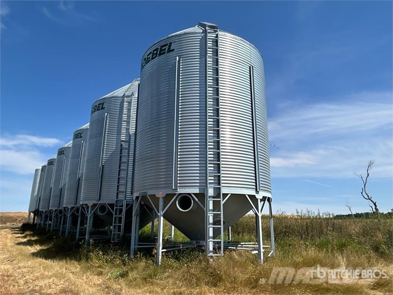 Goebel 8RP18-37-18 +/- 4900 bu 5 Ring Hopper Grain Bin Sonstige Ernte Verarbeitung und -lagerung