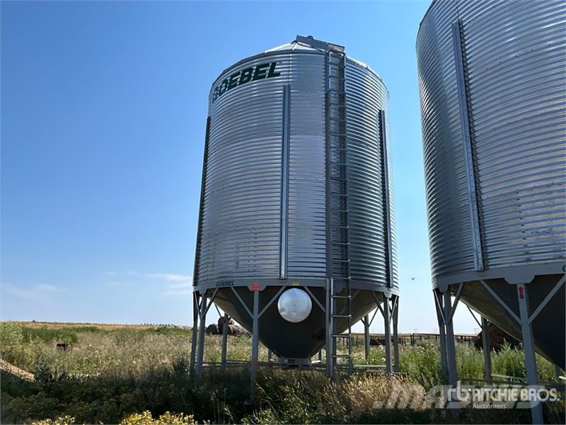 Goebel 8RP18-37-18 +/- 4900 bu 5 Ring Hopper Grain Bin Sonstige Ernte Verarbeitung und -lagerung