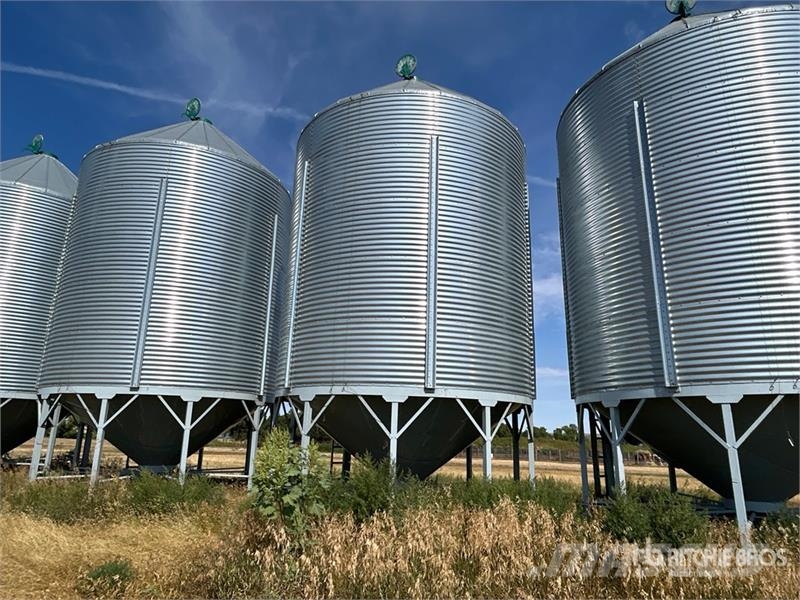 Goebel 8RP18-37-18 +/- 4900 bu 5 Ring Hopper Grain Bin Sonstige Ernte Verarbeitung und -lagerung