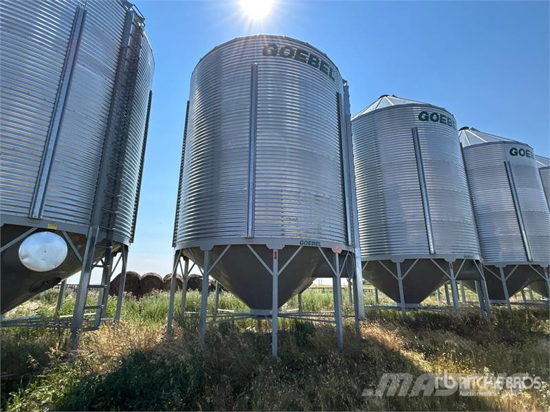 Goebel 8RP18-37-18 +/- 4900 bu 5 Ring Hopper Grain Bin Sonstige Ernte Verarbeitung und -lagerung