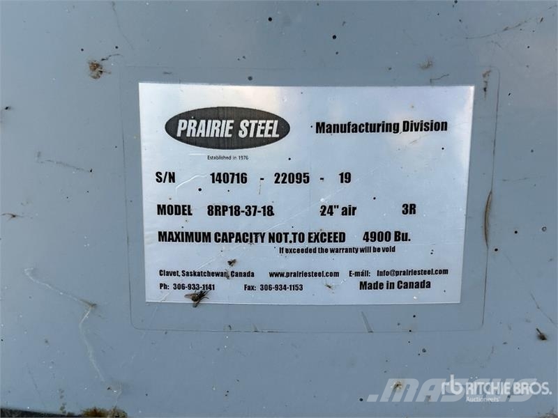 Goebel 8RP18-37-18 +/- 4900 bu 5 Ring Hopper Grain Bin Sonstige Ernte Verarbeitung und -lagerung