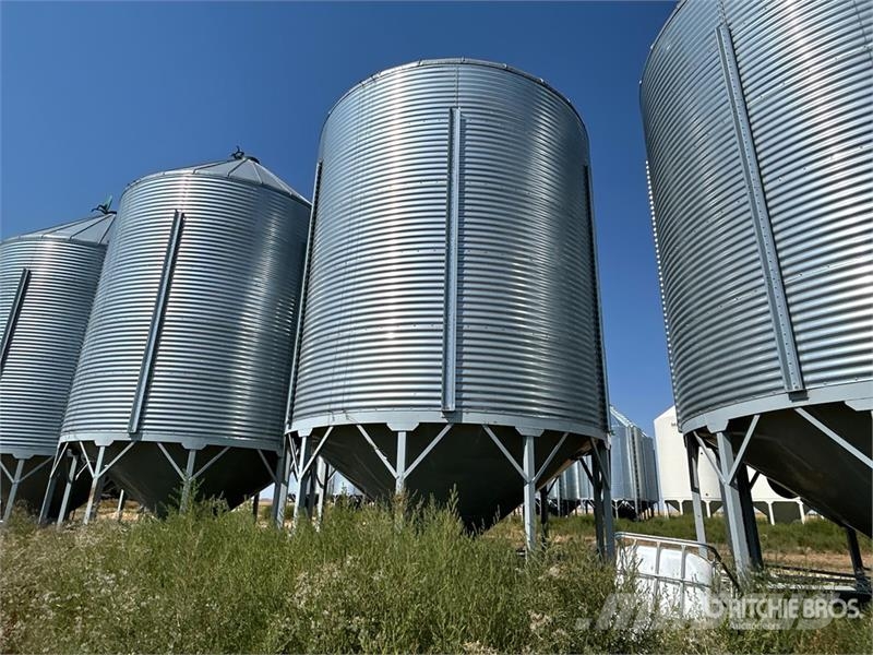 Goebel 8RP18-37-18 +/- 4900 bu 5 Ring Hopper Grain Bin Sonstige Ernte Verarbeitung und -lagerung
