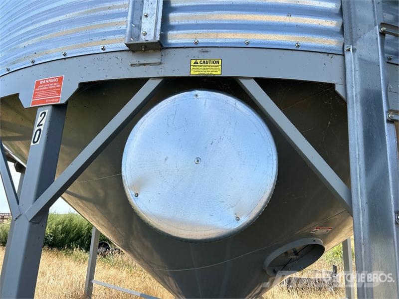 Goebel 8RP18-37-18 +/- 4900 bu 5 Ring Hopper Grain Bin Sonstige Ernte Verarbeitung und -lagerung