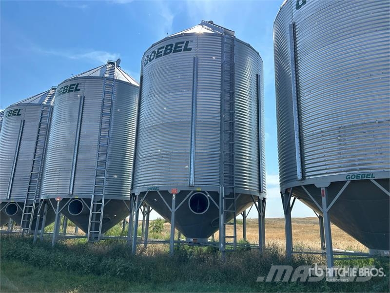 Goebel 8RP18-37-18 +/- 4900 bu 5 Ring Hopper Grain Bin Sonstige Ernte Verarbeitung und -lagerung