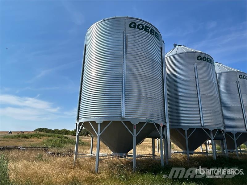 Goebel 8RP18-37-18 +/- 4900 bu 5 Ring Hopper Grain Bin Sonstige Ernte Verarbeitung und -lagerung