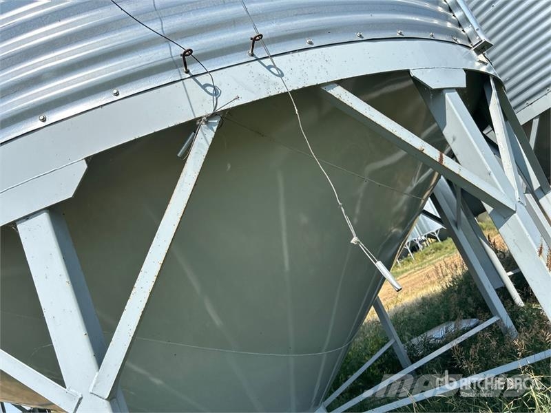 Goebel 8RP18-37-18 +/- 4900 bu 5 Ring Hopper Grain Bin Sonstige Ernte Verarbeitung und -lagerung