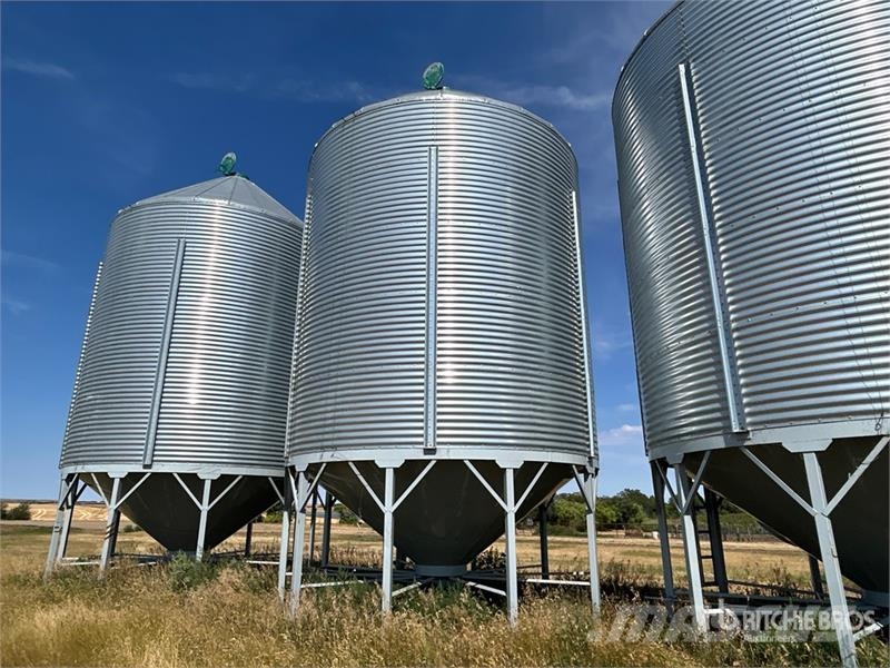 Goebel 8RP18-37-18 +/- 4900 bu 5 Ring Hopper Grain Bin Sonstige Ernte Verarbeitung und -lagerung